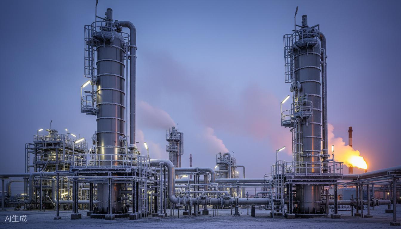 APG treatment processing facility with pipeline infrastructure
